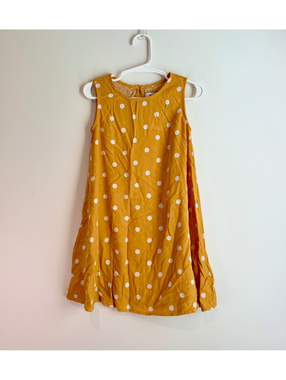 Old Navy Girls' Polka Dot Sleeveless Dress 5T